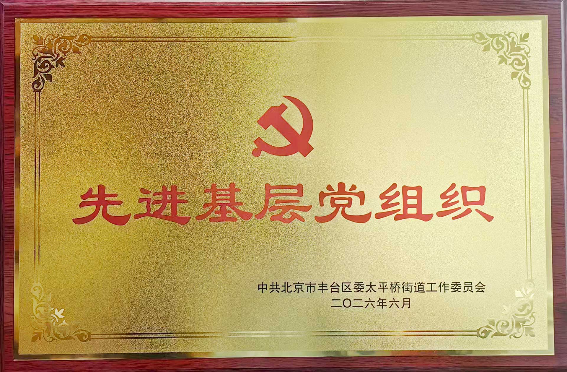 喜报｜党建引领践初心 载誉前行庆华诞——江南网页版登录入口-江南(中国)-江南(中国)
招标集团党支部获评辖区“优秀基层党组织”